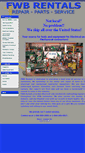 Mobile Screenshot of fwbrental.com